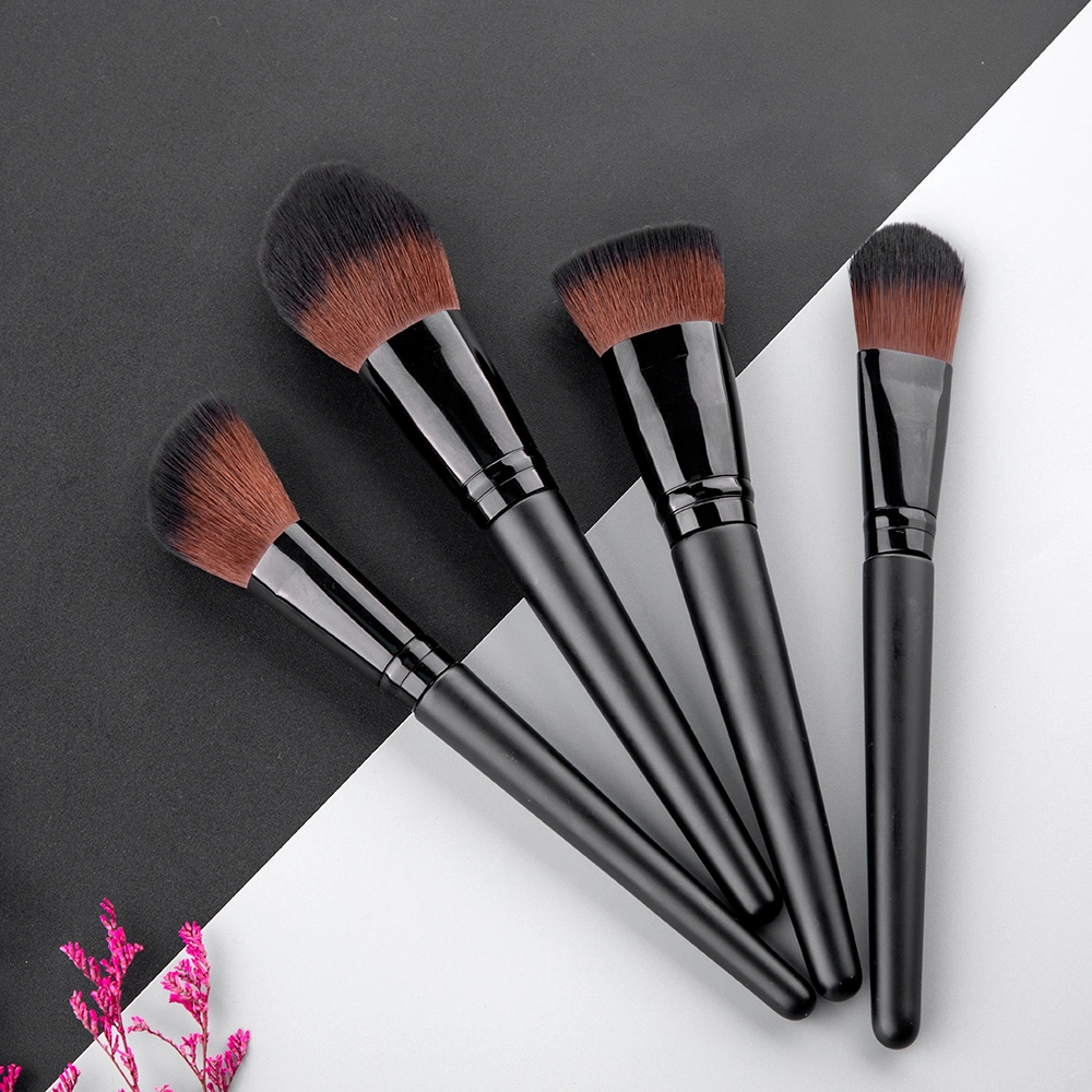 Wholesale Flat Kabuki Face Make up Powder Stippling Concealer Foundation Makeup Brush for Liquid Bb Cream Blending Mineral Travel Cosmetic Tool Gift Kit