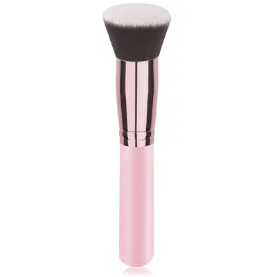 Pinceau à fond de teint plat Kabuki - Pinceau de maquillage de qualité supérieure pour maquillage liquide, crème ou poudre impeccable, polissage, pointillé, correcteur