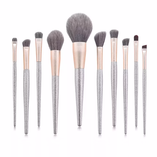 Outils de maquillage OEM 18PCS Produits de beauté Brosse cosmétique pour les yeux