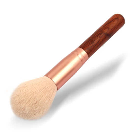 Nouveaux produits OEM 15cm pinceaux de fond de teint vente chaude outil de beauté Portable brosse de maquillage en fibres artificielles brosse à Blush brosse cosmétique